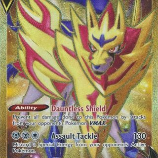 Zamazenta V - 212/202 - Gold Secret - Español