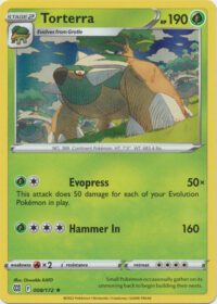 Torterra - 8/172 - Holo Rare - Inglés