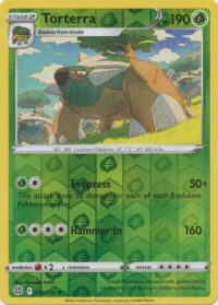Torterra - 8/172 - Holo Rare Reverse Holo- Inglés