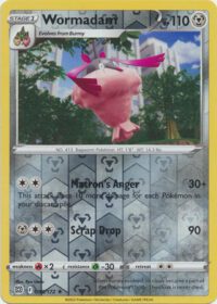 Wormadam - 98/172 - Rare Reverse Holo- Inglés