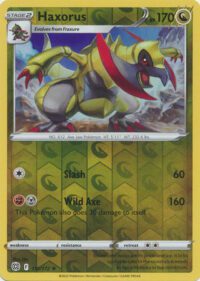 Haxorus - 112/172 - Rare Reverse Holo- Inglés