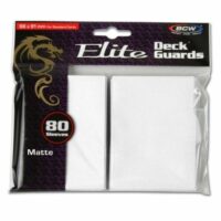 Protectores BCW ELITE - MATTE - BLANCO (x80)