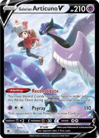 Galarian Articuno V - TG16/TG30 - Ultra Rare - Español