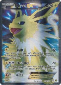 Jolteon EX - 28a/83 - Full Art Promo - Inglés
