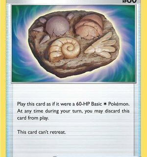 Unidentified Fossil - 157/189 - Uncommon Inglés