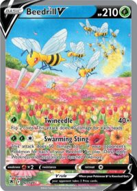 Beedrill V - 161/189 - Alternate Art Ultra Rare Inglés