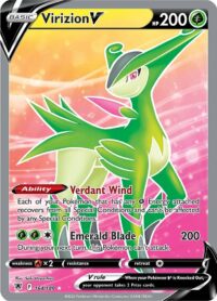 Virizion V - 164/189 - Full Art Ultra Rare Inglés