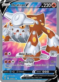 Heatran V - 165/189 - Full Art Ultra Rare - Español