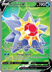 Starmie V - 166/189 - Full Art Ultra Rare - Español