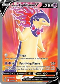 Hisuian Typhlosion V - 169/189 - Full Art Ultra Rare Inglés