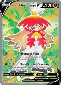 Hisuian DecidueyeV - 173/189 - Full Art Ultra Rare Inglés