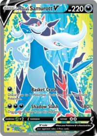 Hisuian Samurott V - 176/189 - Full Art Ultra Rare Inglés