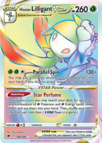 Hisuian Lilligant VSTAR - 190/189 - Hyper Rare - Inglés
