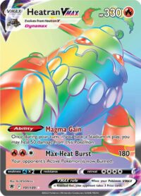 Heatran VMAX - 191/189 - Hyper Rare Inglés