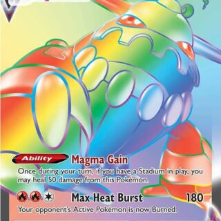 Heatran VMAX - 191/189 - Hyper Rare Inglés