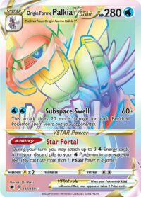Origin Forme Palkia VSTAR - 192/189 - Hyper Rare Inglés