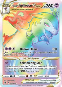 Hisuian Typhlosion VSTAR - 193/189 - Hyper Rare Inglés