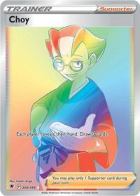 Choy - 200/189 - Hyper Rare Inglés