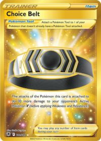 Choice Belt - 211/189 - Secret Rare Inglés
