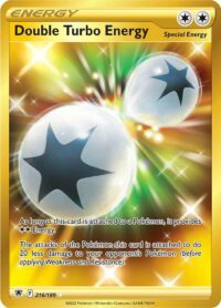 Double Turbo Energy - 216/189 - Secret Rare Inglés