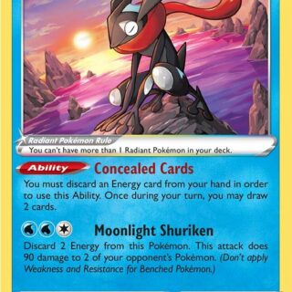 Radiant Greninja - 046/189 - Radiant Rare Inglés