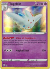 Togekiss - 057/189 - Holo Rare Inglés