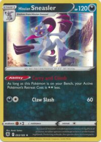 Hisuian Sneasler - 093/189 - Holo Rare Inglés