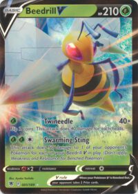 Beedrill V - 001/189 - Ultra Rare Inglés