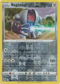 Registeel - 108/189 - Rare Reverse Holo Inglés