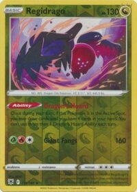 Regidrago - 118/189 - Rare Reverse Holo Inglés