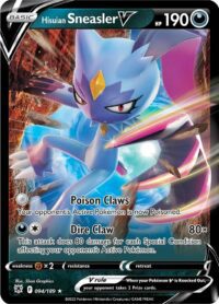 Hisuian Sneasler V - 094/189 - Ultra Rare Inglés