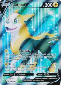 Boltund V - 181/192 - Full Art Ultra Rare - Español