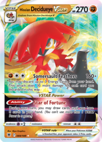 Hisuian Decidueye VSTAR - 084/189 - Ultra Rare Inglés