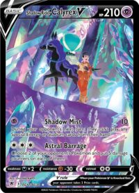 Shadow Rider Calyrex V - TG17/TG30 - Ultra Rare Inglés