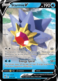 Starmie V - 030/189 - Ultra Rare Inglés