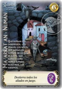 Ma'Arrat An-Numan - 251/300 - Leyendas
