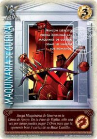 Maquinaria de Guerra- 267/300 - Leyendas