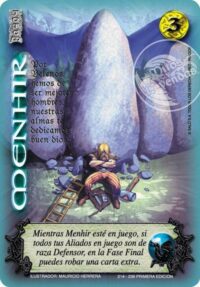 Menhir 214/236