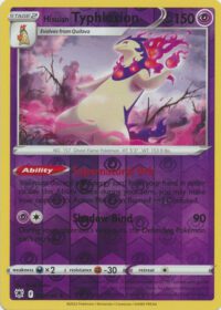 Hisuian Typhlosion - 052/189 - Holo Rare Reverse Holo Inglés
