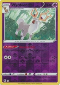 Wyrdeer - 069/189 - Holo Rare Reverse Holo Inglés