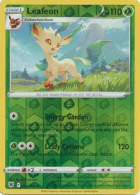 Leafeon - 013/189 - Rare Reverse Holo Inglés