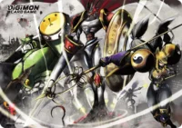 Set Playmat + Cartas promo - Digimon Tamers ( PB-08)