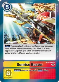 Sunrise Buster - BT9-099 R