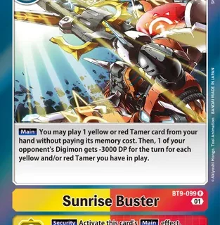 Sunrise Buster - BT9-099 R