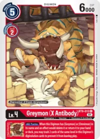Greymon (X Antibody) - BT9-012 C