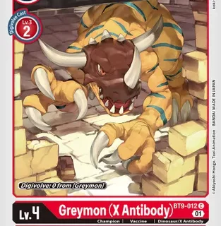 Greymon (X Antibody) - BT9-012 C