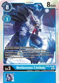 WereGarurumon (X Antibody) - BT9-028 R