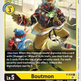 Boutmon - P-074 - Promo (Foil)