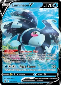 Lumineon V - SWSH250 - Ultra Rare - Inglés