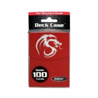 BCW GAMING DECK CASE - ROJO - 100 CARTAS